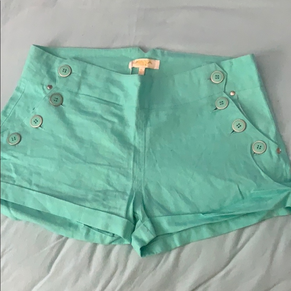Turquoise Shorts
